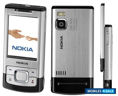 Silver Nokia 6500 Slide