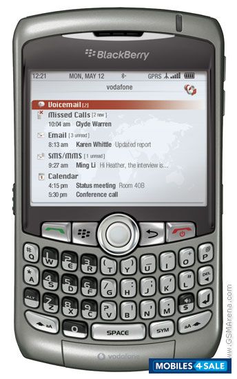 Gray BlackBerry Curve 8310