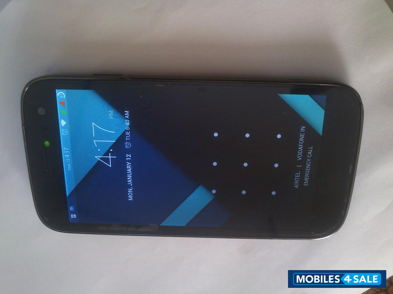 Dark Gry Micromax Canvas Magnus A117