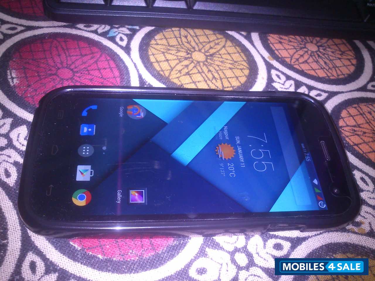 Dark Gry Micromax Canvas Magnus A117