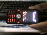 Black Sony Ericsson W810