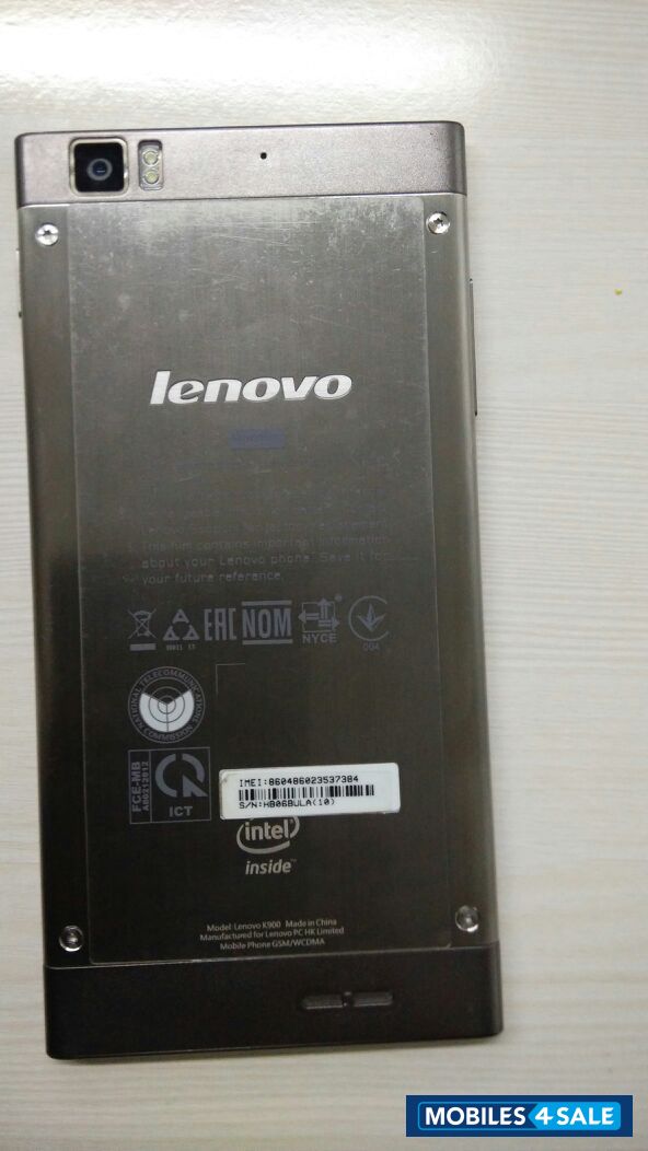 Sliver Grey Lenovo K900