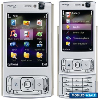 Silver Nokia N95