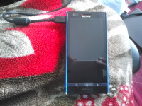 Black Sony Xperia P