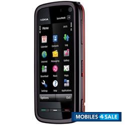 Black-red Nokia XpressMusic 5800