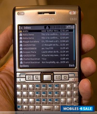 Silver Nokia E61i