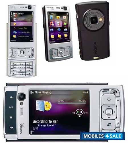 Silver Nokia N95