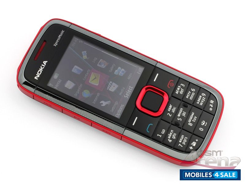 Red & Black Nokia XpressMusic 5130