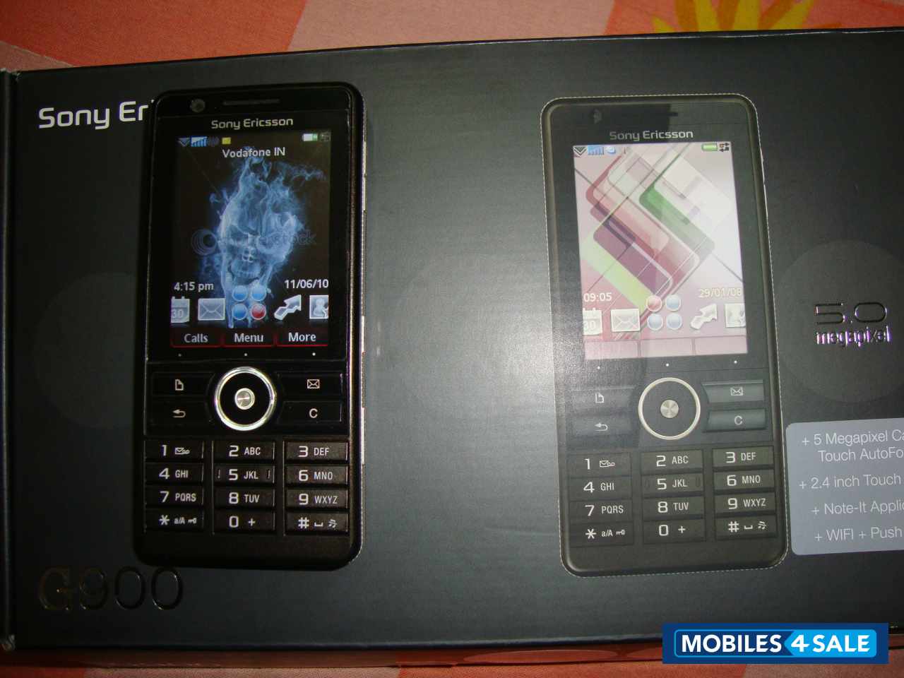 Black Sony Ericsson G900