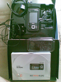 Black Silver Nokia N81