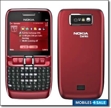 Red Nokia E63