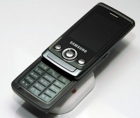 Black Samsung SGH-J800