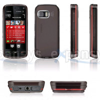 Red Nokia XpressMusic 5800