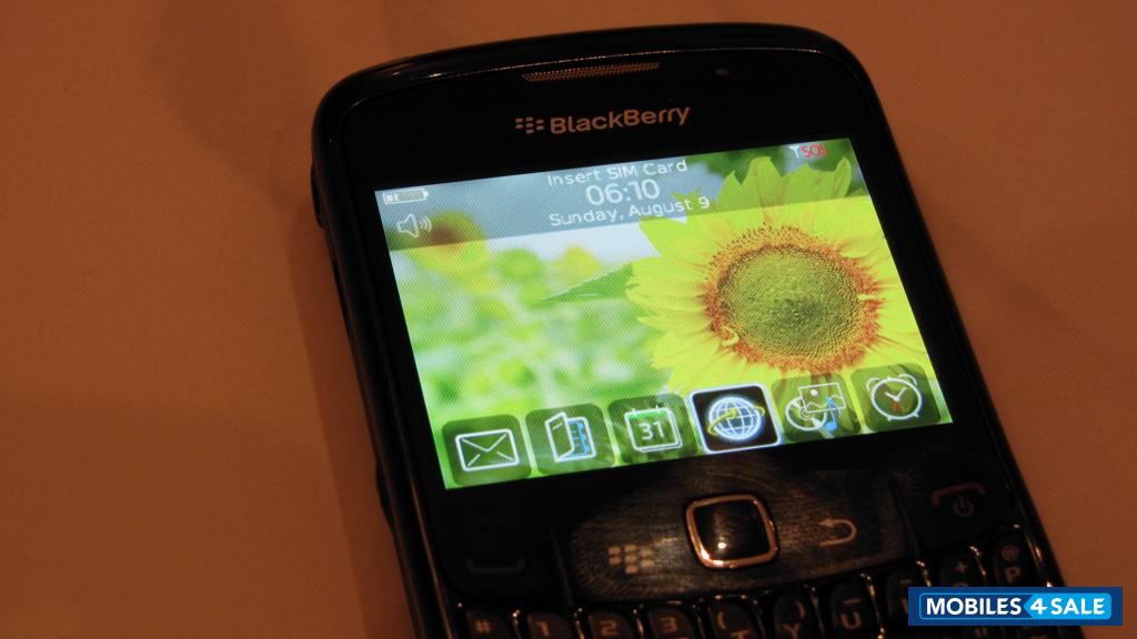 Black BlackBerry Curve