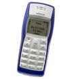 Blue White Nokia 1100