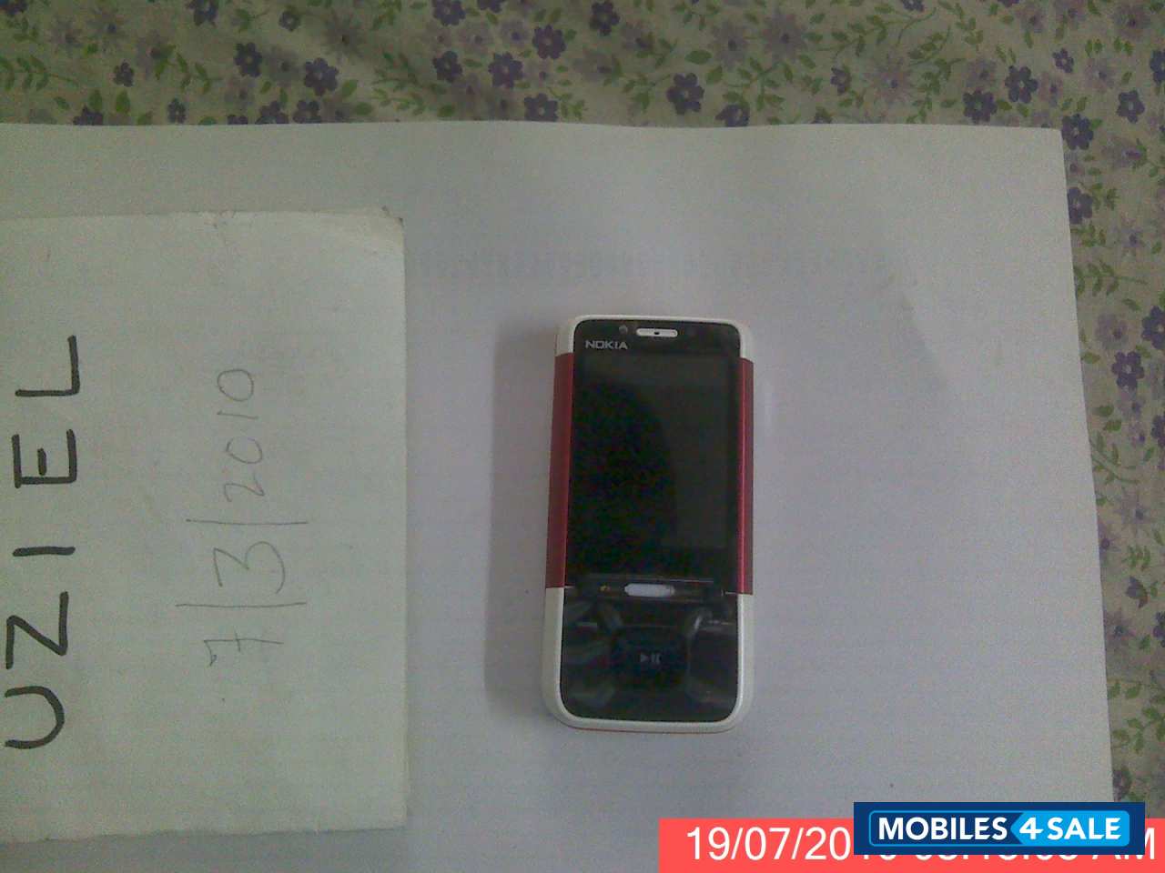 Red Nokia XpressMusic 5610