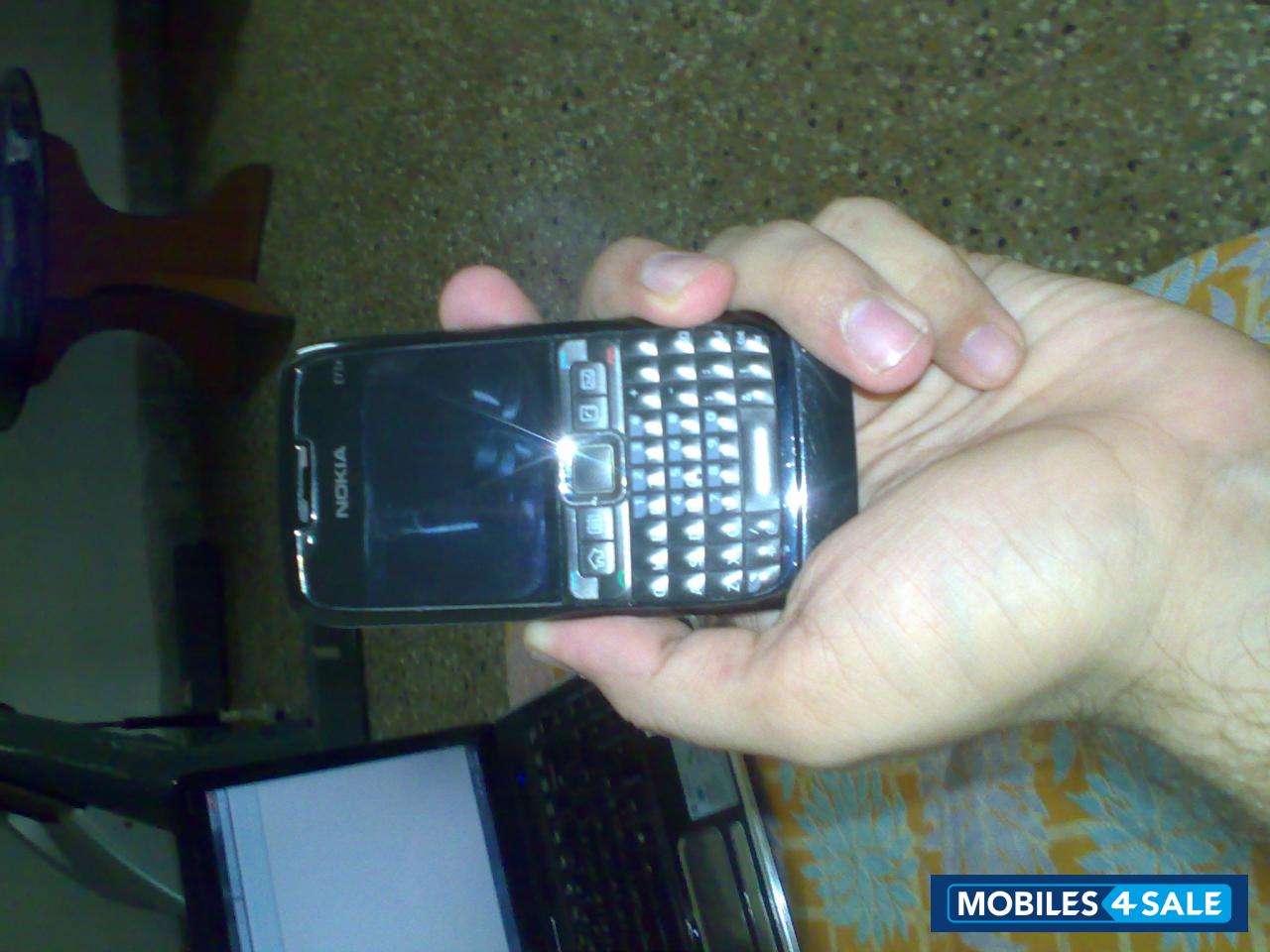 Black & Silver Nokia E71