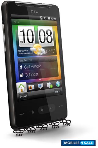 Black HTC HD Mini