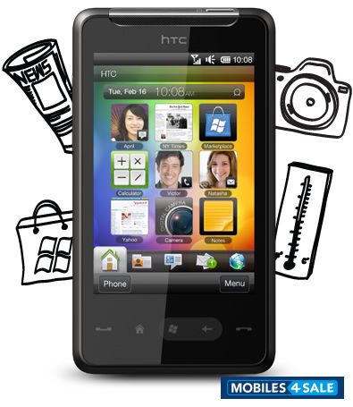 Black HTC HD Mini