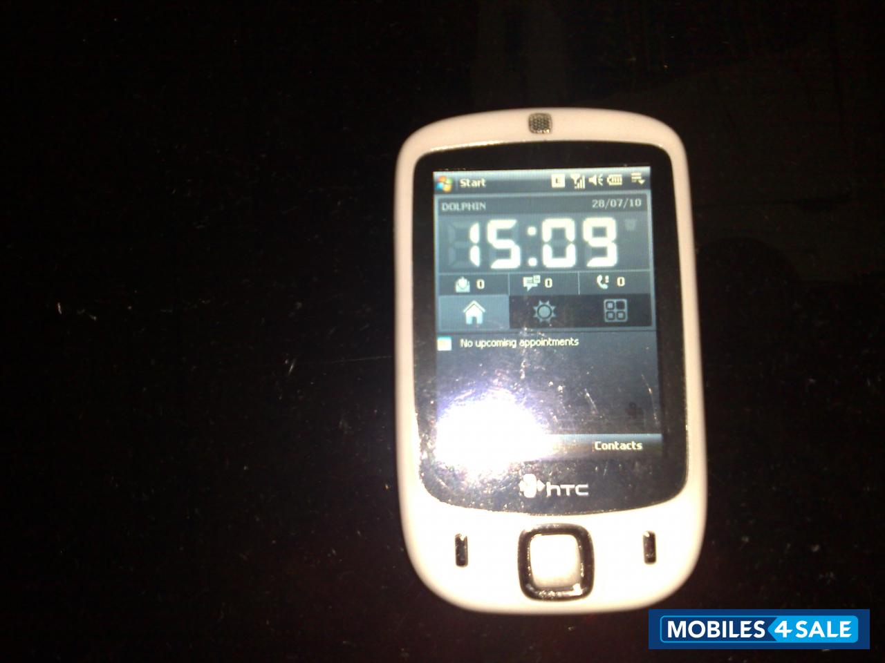 White HTC Touch