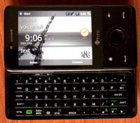 Black HTC Touch Pro