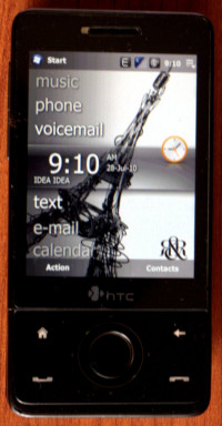 Black HTC Touch Pro