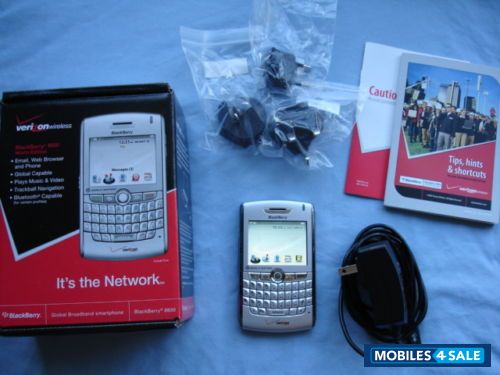 Silver BlackBerry 8800