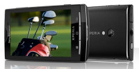 Black Sony Ericsson Xperia X10