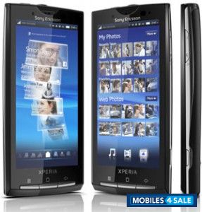 Black Sony Ericsson Xperia X10