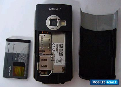 Black Nokia N70 Music Edition