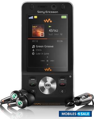 Black Sony Ericsson W910