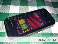 Red And Black Nokia XpressMusic