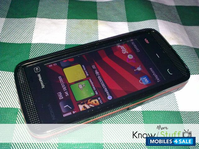 Red And Black Nokia XpressMusic