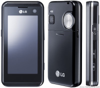 Soft Black LG KF700