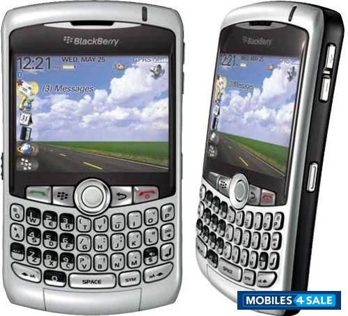 Silver BlackBerry Curve 8310