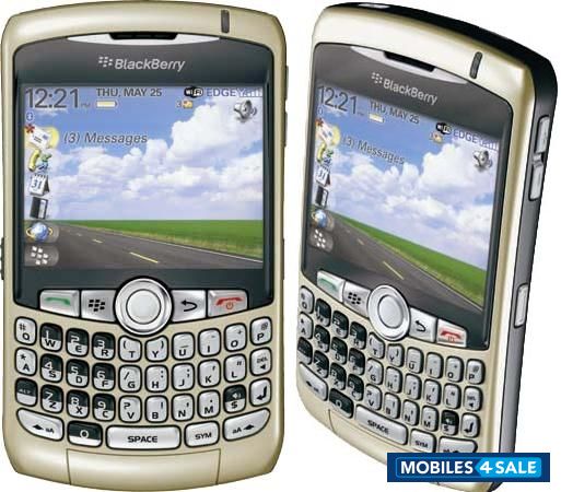 Silver BlackBerry Curve 8310