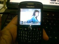 Black BlackBerry Curve 8310