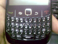 Black BlackBerry Curve 8310