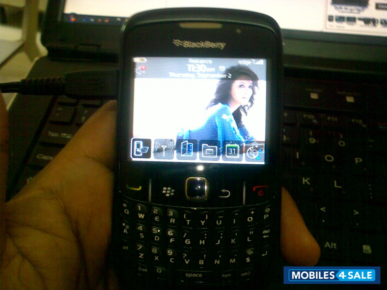 Black BlackBerry Curve 8310