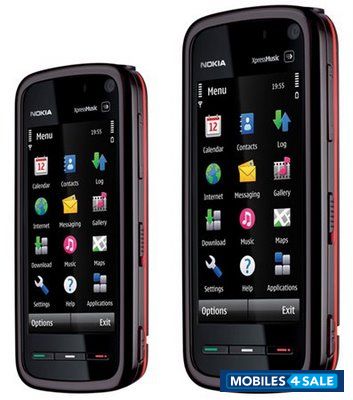 Black Nd Red Nokia XpressMusic