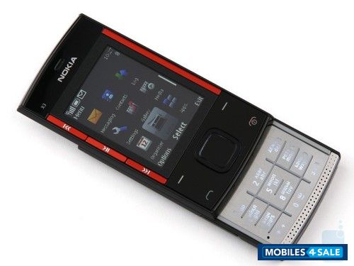 Red And Black Nokia X3