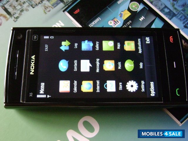 Black Nokia X6