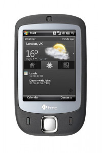 Black HTC Touch HD