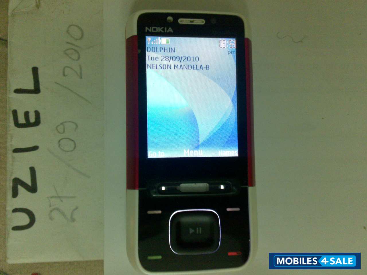 Red Nokia XpressMusic 5610