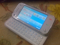 White Nokia N97 Mini