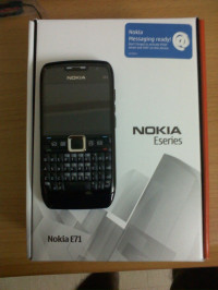 Black Nokia E71