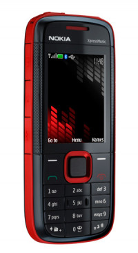 Red & Black Nokia XpressMusic 5130