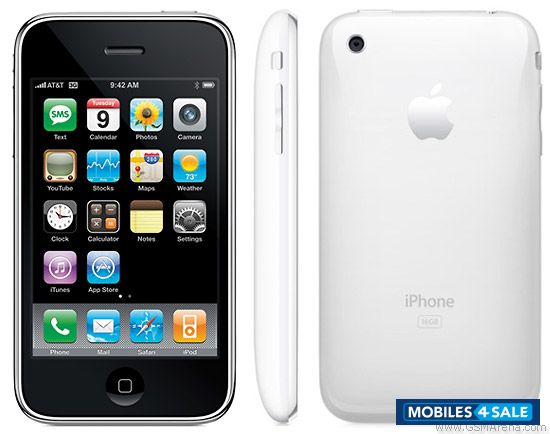 White Apple iPhone 3G