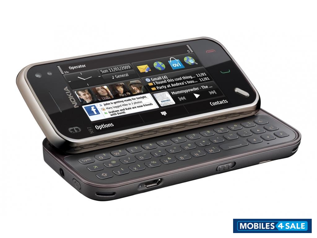 Black Nokia N97 Mini