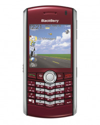 Red BlackBerry Pearl 8100